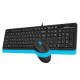 Keyboard A4 Tech FStyler F1010 (Keyb+Mouse Combo)